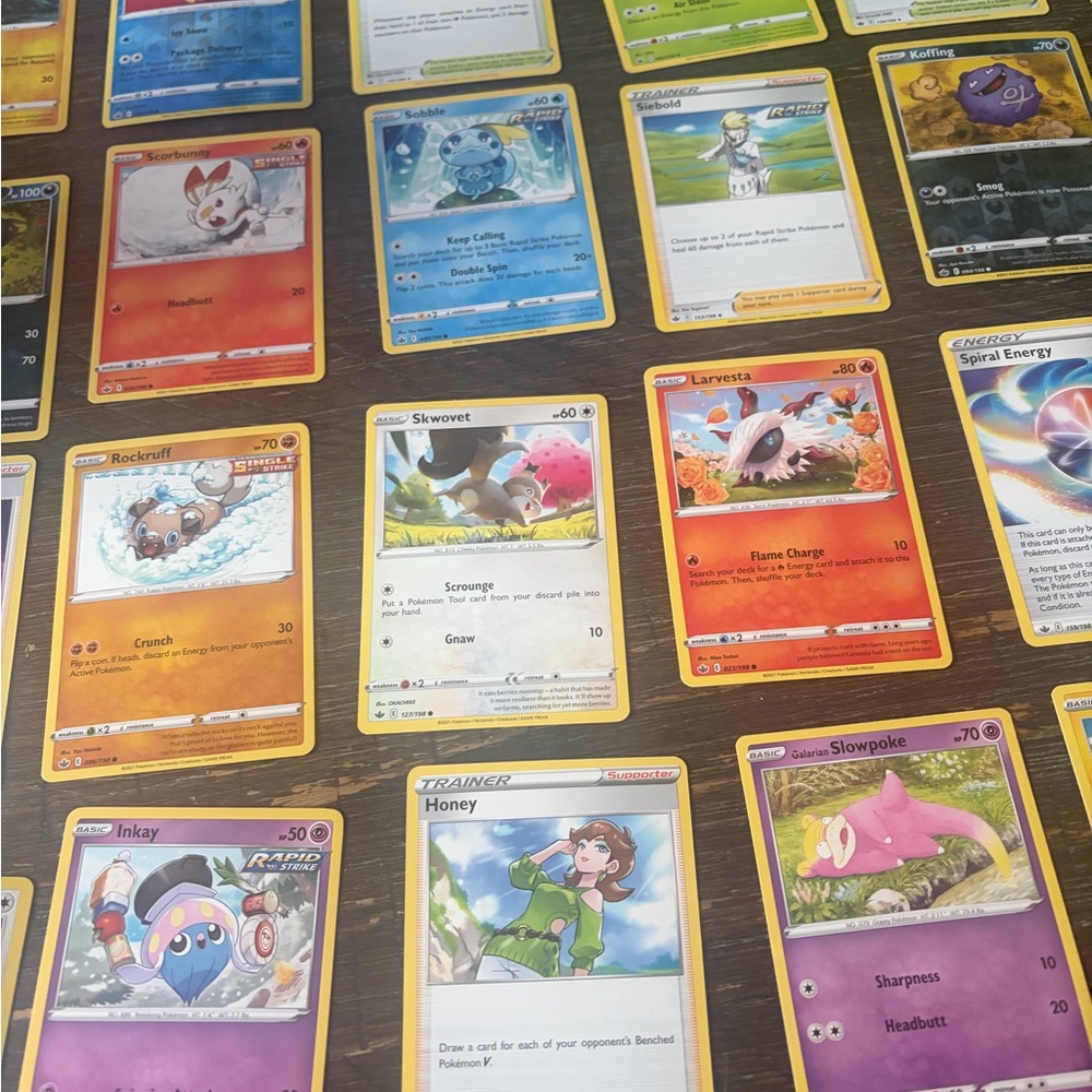 Pokémon Trading Card Game Assorted Card Pack - Yellow, Red, Blue, Pink, Green - Picture 4 of 9
